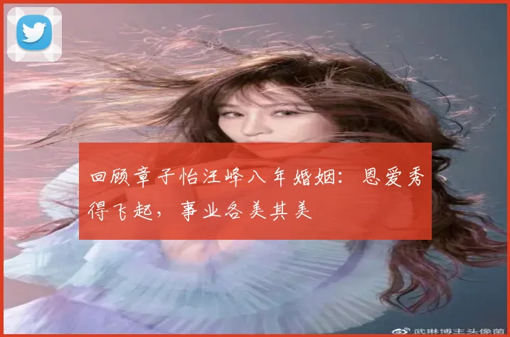 回顾章子怡汪峰八年婚姻：恩爱秀得飞起，事业各美其美