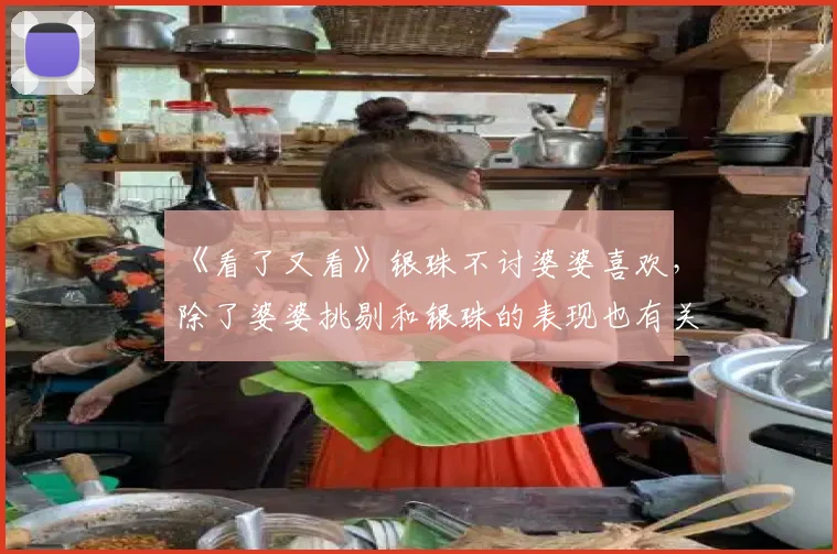 《看了又看》银珠不讨婆婆喜欢,除了婆婆挑剔和银珠的表现也有关