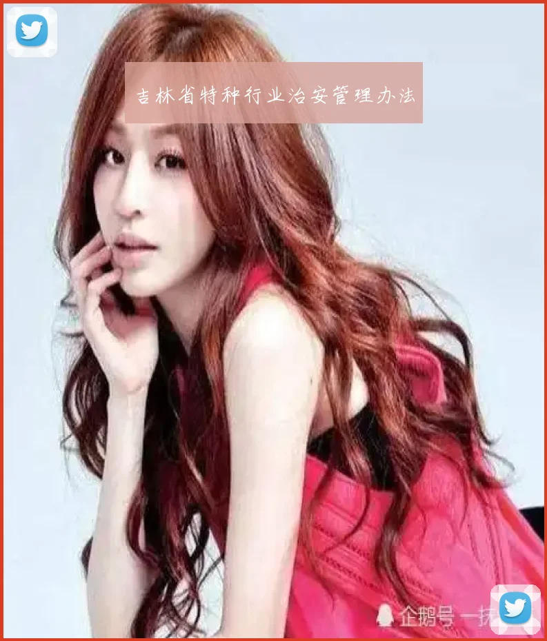 吉林省特种行业治安管理办法