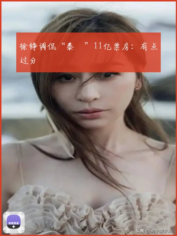 徐铮调侃“泰囧”11亿票房：有点过分